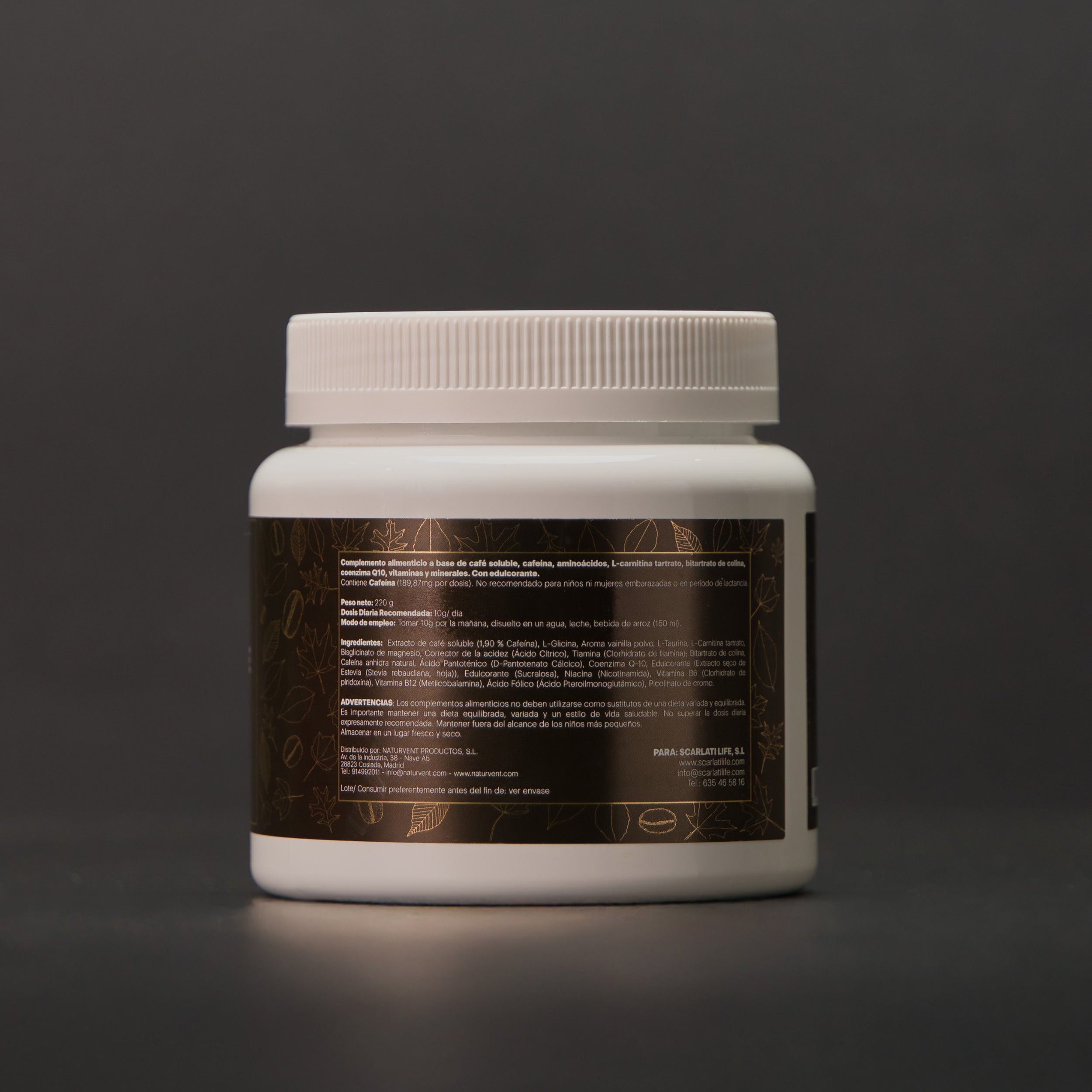 Café Termogénico 220g - Scarlati Life
